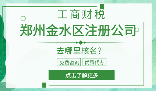 郑州金水区注册公司去哪里核名？